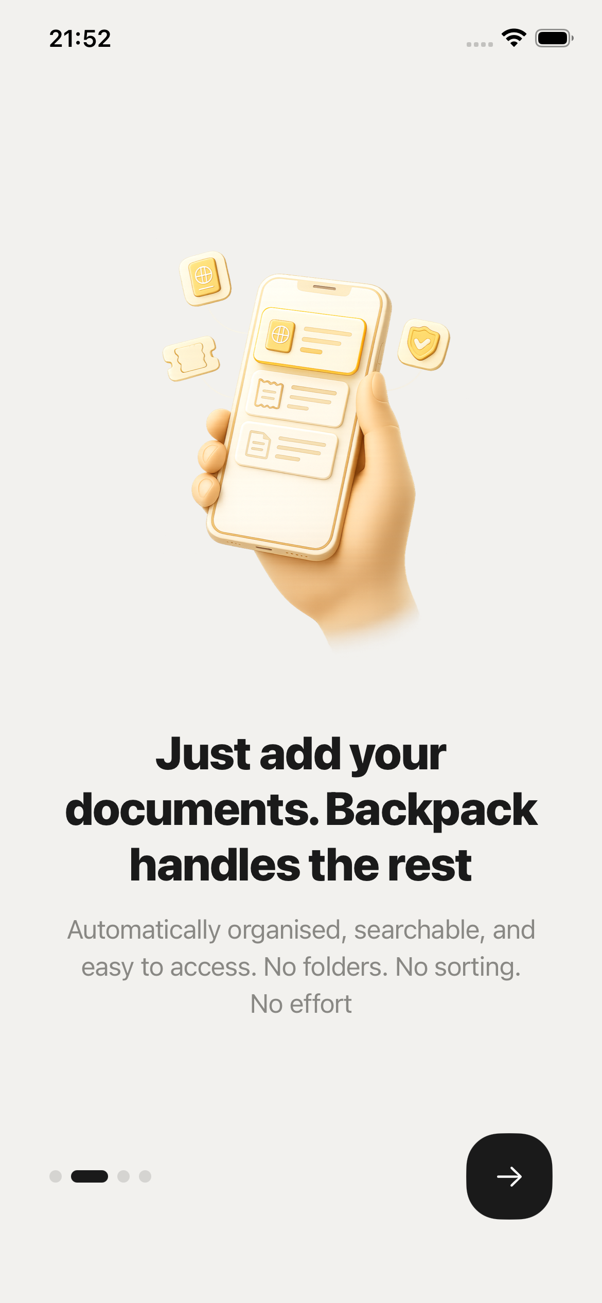 Just add your documents